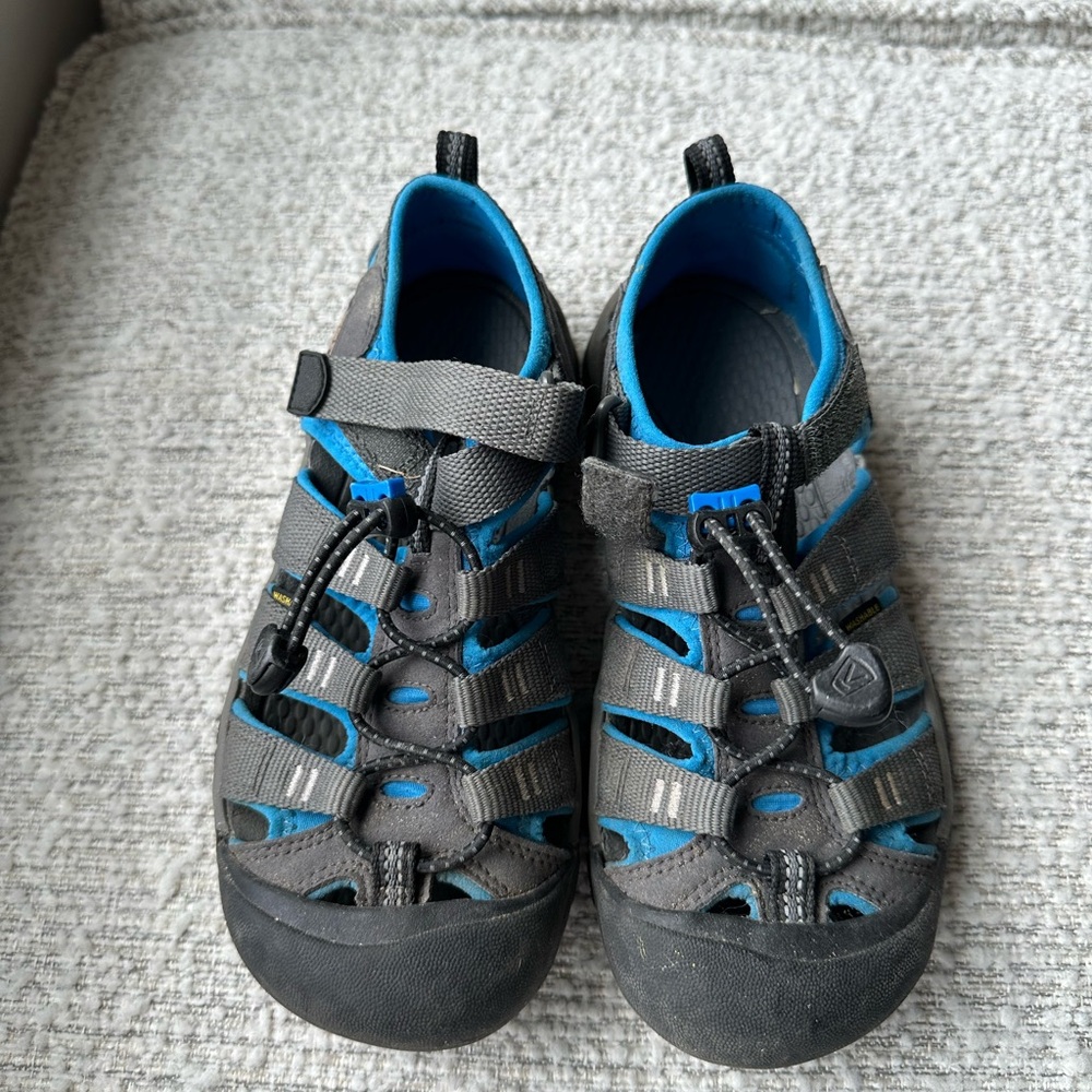 Keen Kids' Gray and Blue Water Shoes
